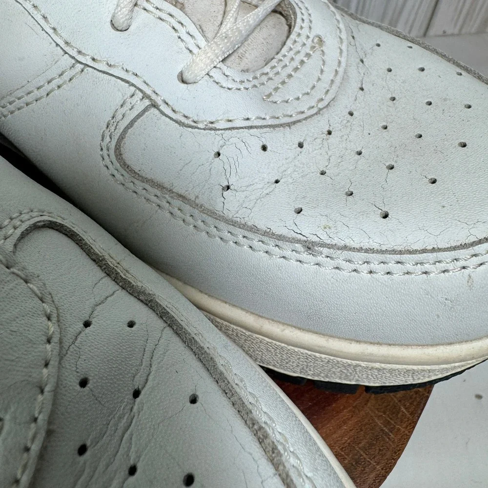 Nikken Weighted Shoes BCC Cardio Strides‎ Mens 10 White Leather